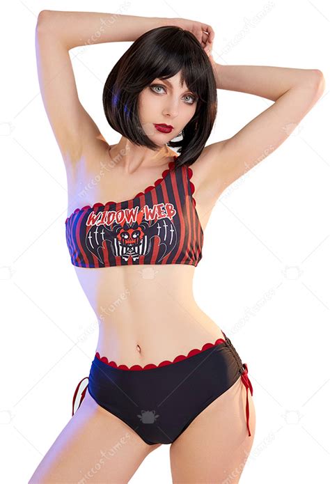 Striped Swimsuits One Shoulder Bathing Suits Bikini Sets For Sale