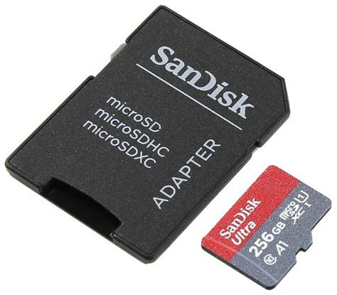 Карта памяти SanDisk microSDXC 200 ГБ Class 10, A1, UHS Class 1, R 100 ...