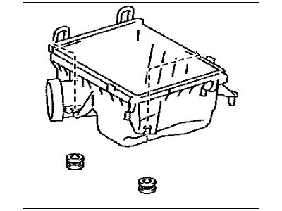 Toyota Camry Air Filter Box Guaranteed Genuine Toyota Parts