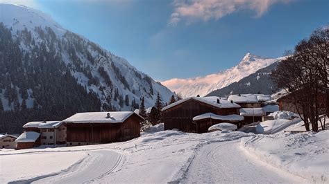 Dorf Bergdorf Winter - Kostenloses Foto auf Pixabay - Pixabay