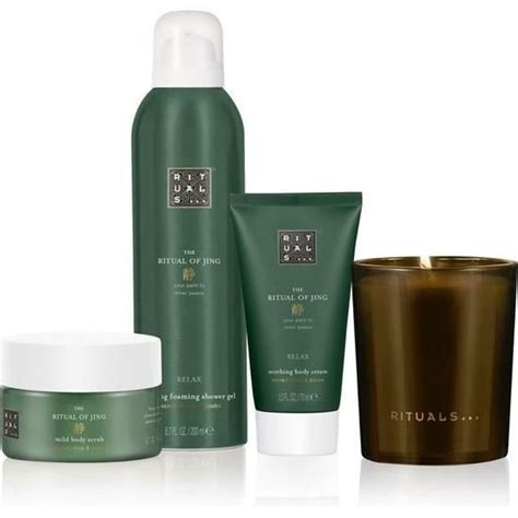 Rituals The Ritual Of Jing Coffret Apaisant Body Scrub Shower Foam