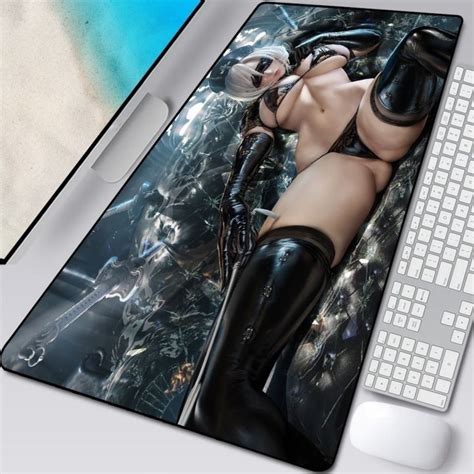 NieR Automata Large Sexy Gaming Anime Mouse Pad Sexy Girl Big Ass Big Tits Keyboard Mat Table
