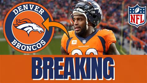 🔥wow You Saw What He Just Said🏈 Denver Broncos News Youtube