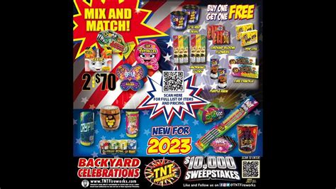 Tnt Fireworks Catalog For 2023 Youtube