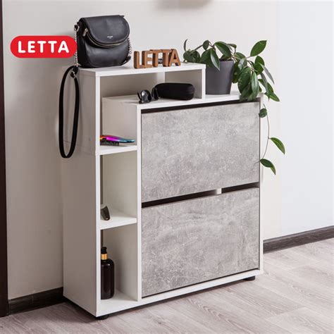 Обувница LETTA Обувница_L3617_Letta, ЛДСП, 75x24.6x85.9 см купить c ...