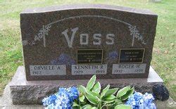 Roger Henry Voss M Morial Find A Grave