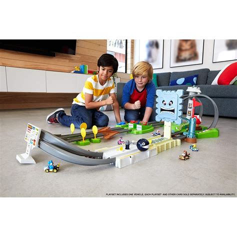 Mattel Hot Wheels Mario Kart Track Set Chain Chomp Πίστες Επιπέδων GCP26 GKY48 Toys shop gr