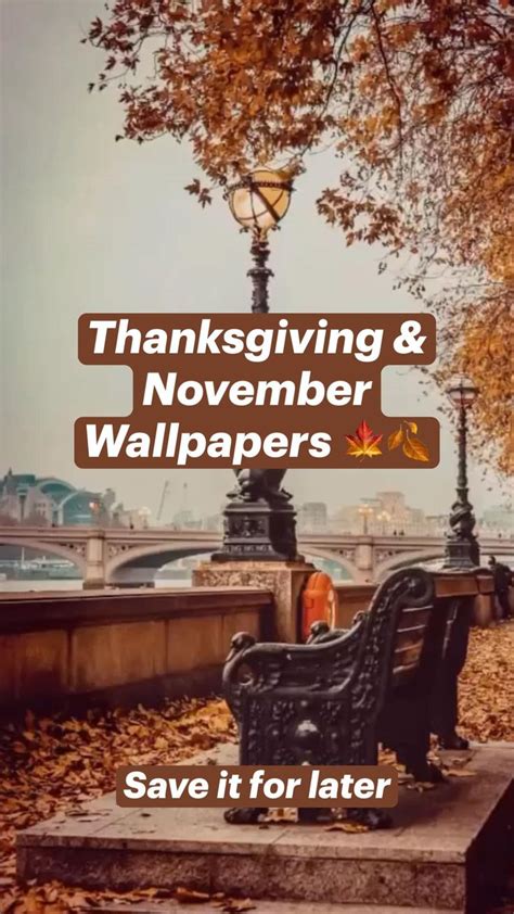 Thanksgiving & November Wallpapers 🍁🍂 | November wallpaper, Fall home decor, Floral wallpaper