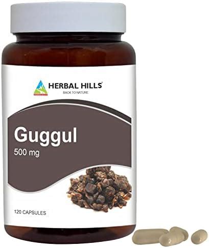 Amazon Herbal Hills Guggul Capsule With Arjuna Extract Mg