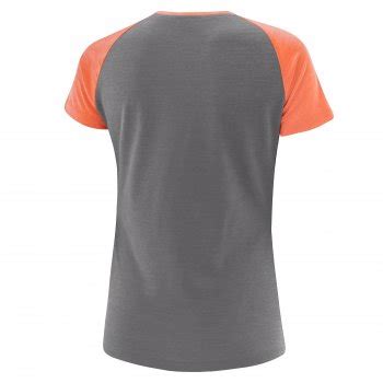 Löffler T Shirt Femme Raglan Merino Tencel steel grey 909 BIKE24