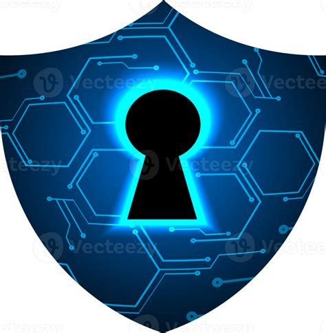 Modern Technology Shield Cybersecurity Crop Out 23760934 Png