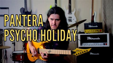 Pantera Psycho Holiday Guitar Solo Cover 2024 Guba Oliveira Youtube