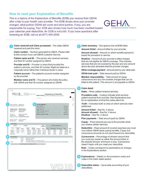 PDF How To Read Your Explanation Of Benefits GEHA Media Files