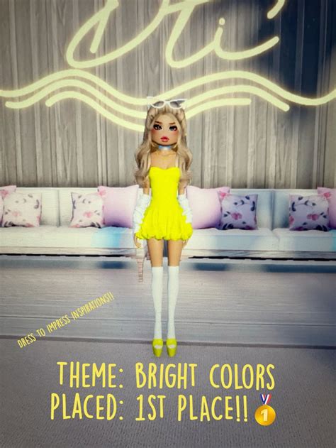 DTI Bright Colors In 2024 Place Dress Dress To Impress Bright Colors