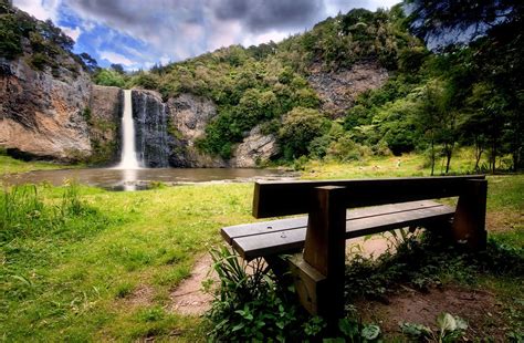 Hunua Falls View - NZ Landscape Prints for sale by Chris Gin