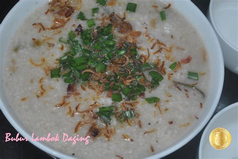 Patyskitchen Iftar Treat Malaysian Bubur Lambok Beef Porridge