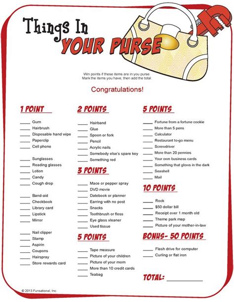 Printable Adult Birthday Party Games