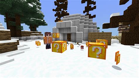 SKYBLOCK LUCKY BLOCK By Pickaxe Studios Minecraft Marketplace Map