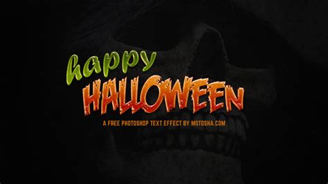 Free Photoshop Halloween Text Effect - Photo #5594 - motosha | Free ...