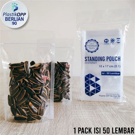 Jual Harga Oke Plastik Standing Pouch Uk X Cm Gr Snack Isi