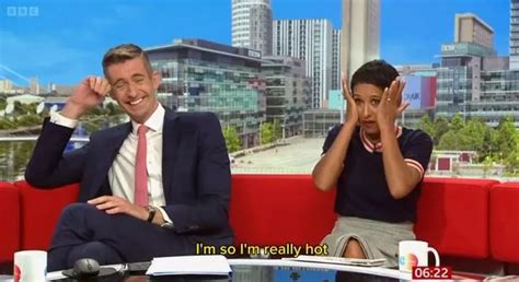 Bbc Breakfasts Naga Munchetty Forced To Apologise As Ben Asks Her Are