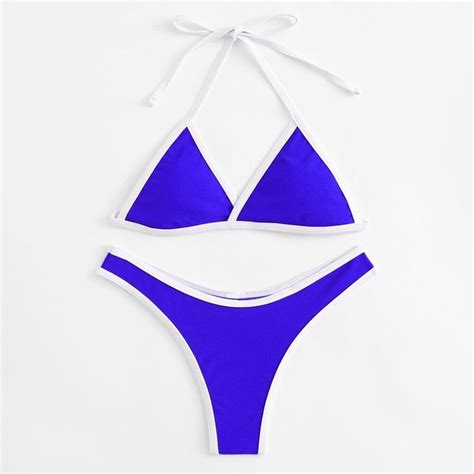 Frauen Bikini Badeanzug Spa Sommer Strand Atmungsaktiv Dessous