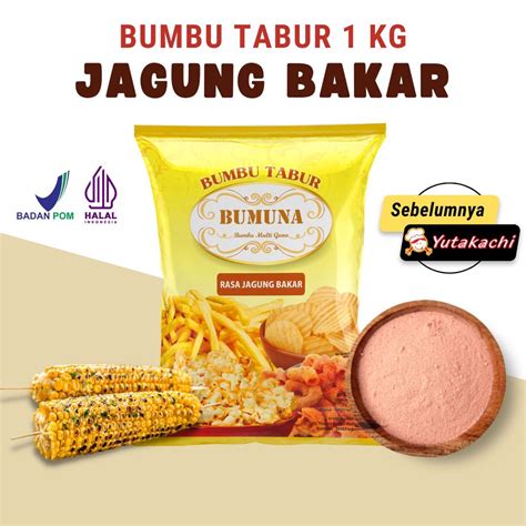 Jual Bumbu Tabur Rasa Jagung Bakar 1Kg Bumuna Premium Bubuk Tabur