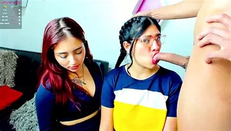 Lucky Guy Has Anal And Deepthroat Threesome With Latinas Latina Porn Feat Clairecanidae