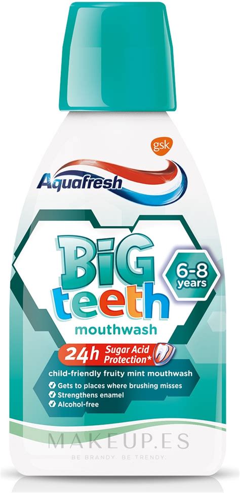 Aquafresh Between Teeth Mouthwash Enjuague Bucal Infantil Con Sabor