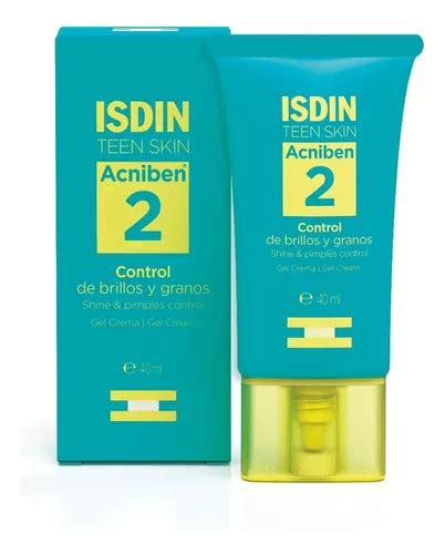 Isdin Acniben Control De Brillos Y Granos Gel Crema Fac 40ml Cuotas