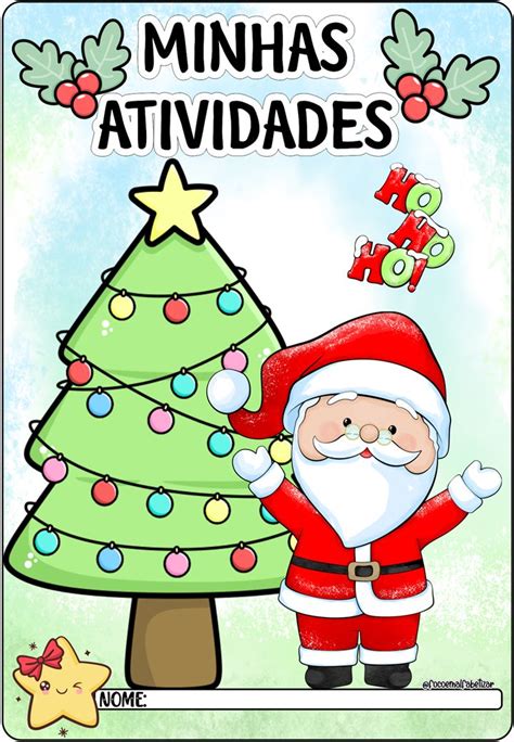 Capas De Atividades Natal Atividades Natal Educa O Infantil