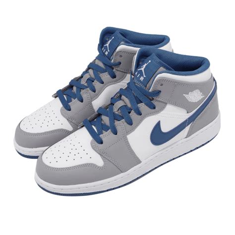 BUY Air Jordan 1 Mid GS True Blue Cement Kixify Marketplace