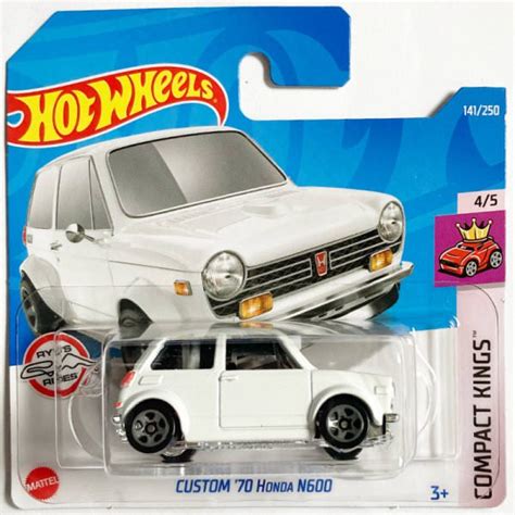 Macheta Auto Hot Wheels Custom Honda N Alb Colectia Emag Ro