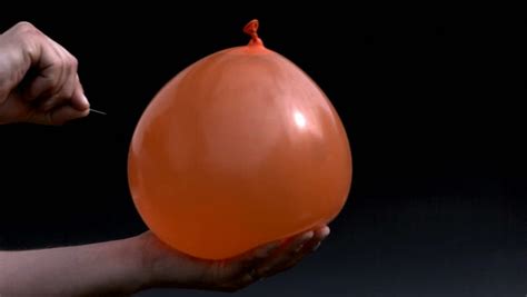 Popping A Balloon With Hands. 3 Videos In 1 Stock Footage Video 13318871 | Shutterstock