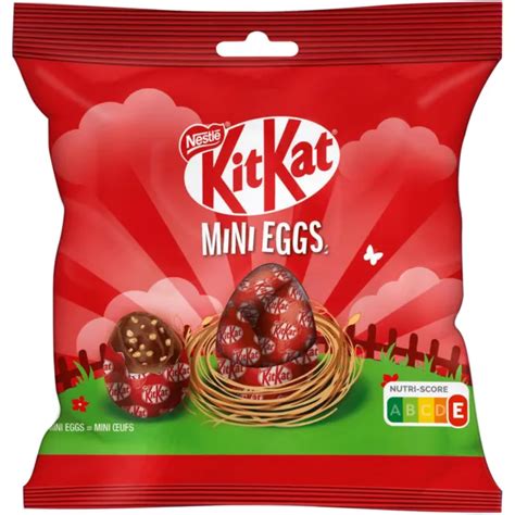 NESTLÉ KITKAT MINI Eggs De Chocolat au Lait Avec Kakaofüllung 90g EUR 3