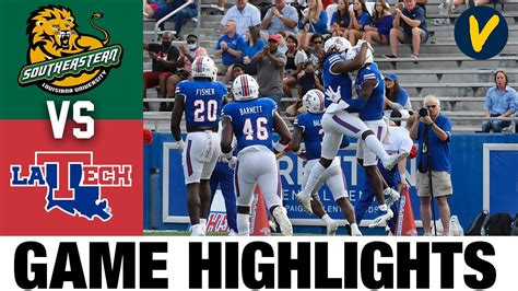 Southeastern Louisiana Vs Louisiana Tech Week 2 2021 College