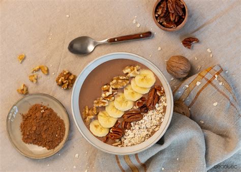 Smoothie Bowl De Platano Y Cacao Recetas Cecotec Mambo Cecofry