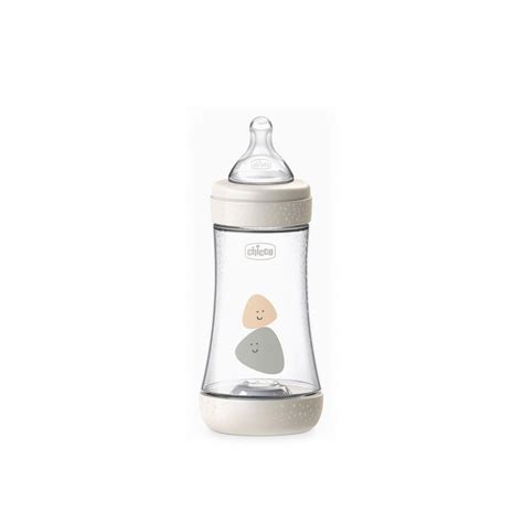 Buy Chicco Perfect 5 Medium Flow Bottle 2m+ Pink 240ml · Qatar