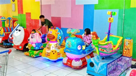 Odong Odong Mall Warna Warni Serunya Bermain Di Arena Permainan Mall