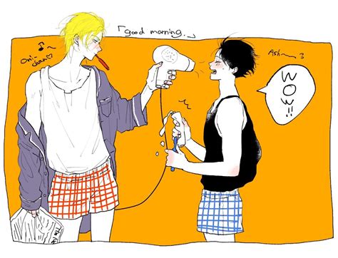 Ash And Eiji Fanart Banana Fish Banana Art Fish Gay Fish