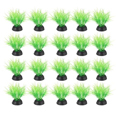 20 Pcs Aquarium Landschaftsbau Wasserpflanzen Künstliche Ornamente