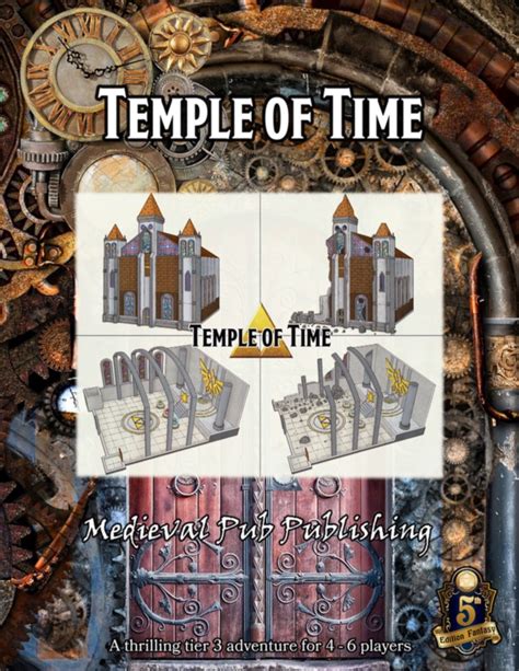 Temple of Time - Elven Tower | Hommage Adventures | Dungeon Masters Guild