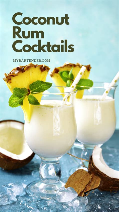 10 Best Coconut Rum Cocktails To Drink - MyBartender