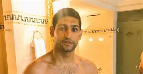 Amir Khan Shows Off Drastic Weight Loss With Topless Photo After