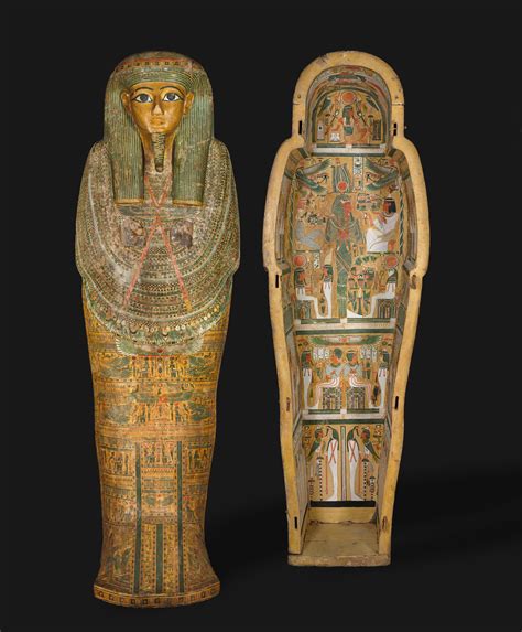 egyptian sarcophagus art