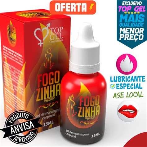 Gel sex shop hot Fogozinha ml Top Gel sexy shop produtos eróticos lubrificante intimo para