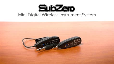 Subzero Mini Digital Wireless Instrument System Gear4music Demo Youtube