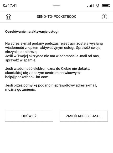 Jak Korzysta Z Us Ugi Send To Pocketbook Naczytniku Pl