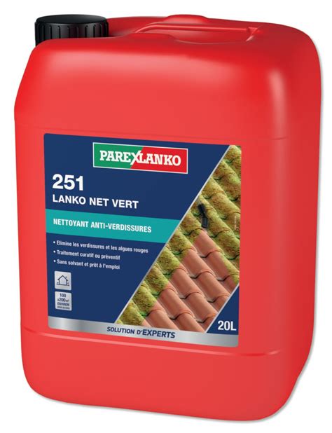 Nettoyant Liquide 251 Lanko Net Vert Bidon De 20 L PAREXLANKO