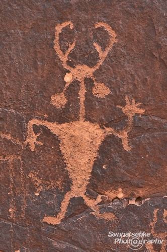 Moab Man Petroglyph Rock Art Ancient America Usa Synnatschke